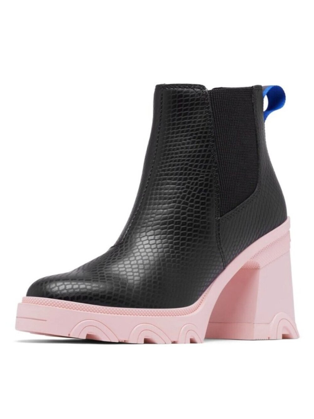 Sorel Brex Heel Chelsea Women's Waterproof Leather Bootie Boots Black Size 10